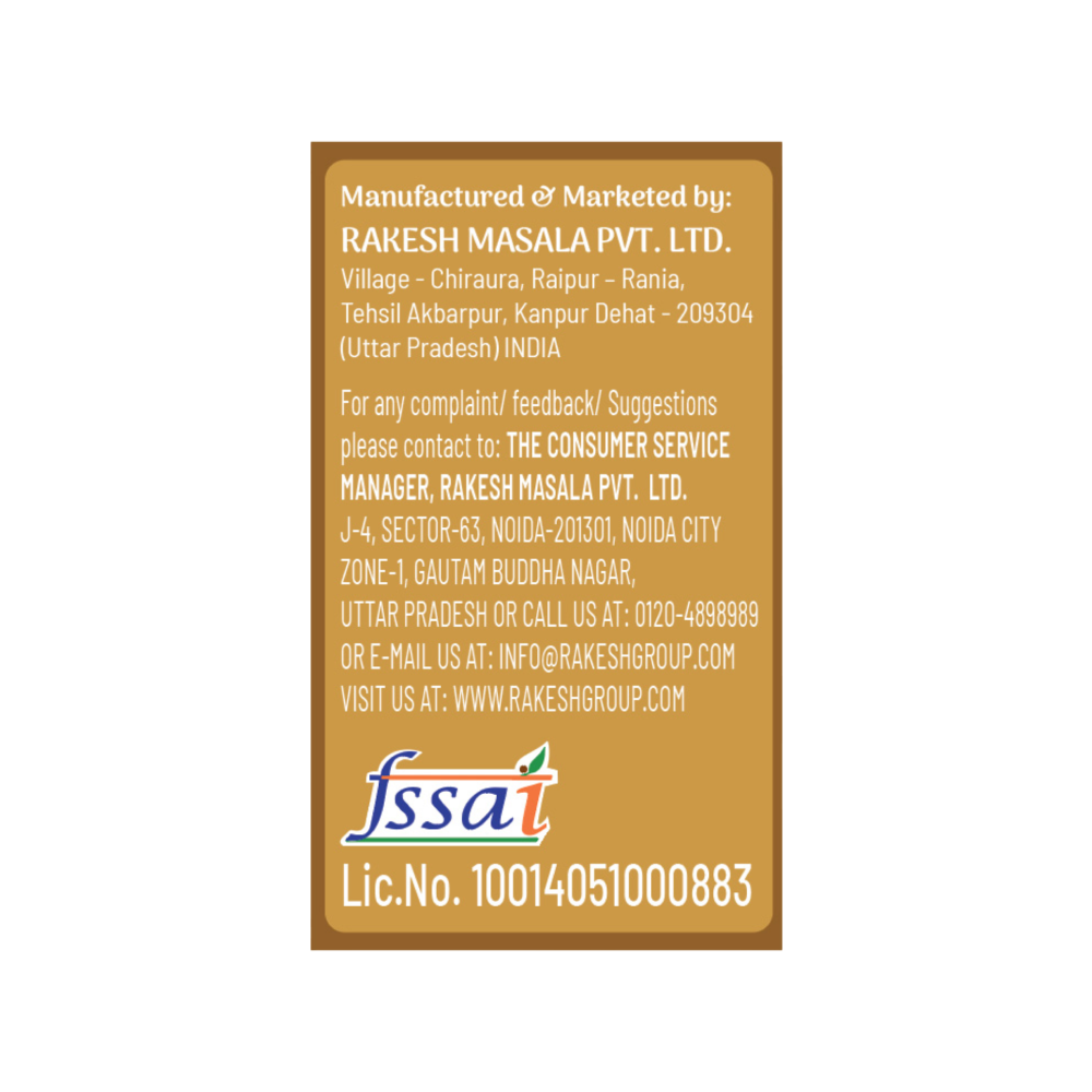 Rakesh Jeera Powder / Cumin Powder (50g)