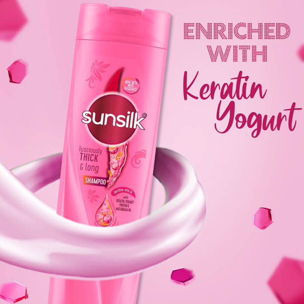 SUNSILK Luscious Thick & Long Shampoo 80ml