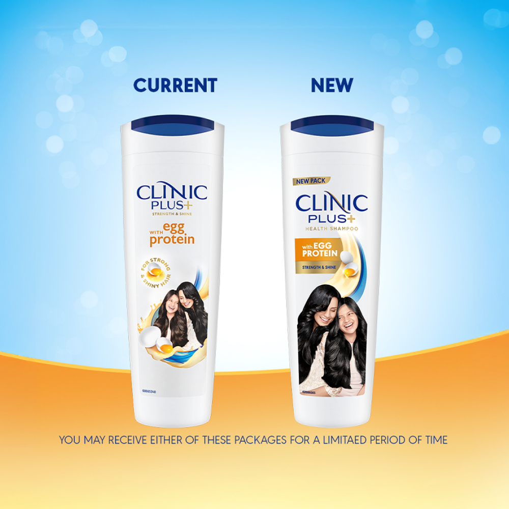 Clinic Plus Strength and Shine Egg Protein Shampoo 175ml