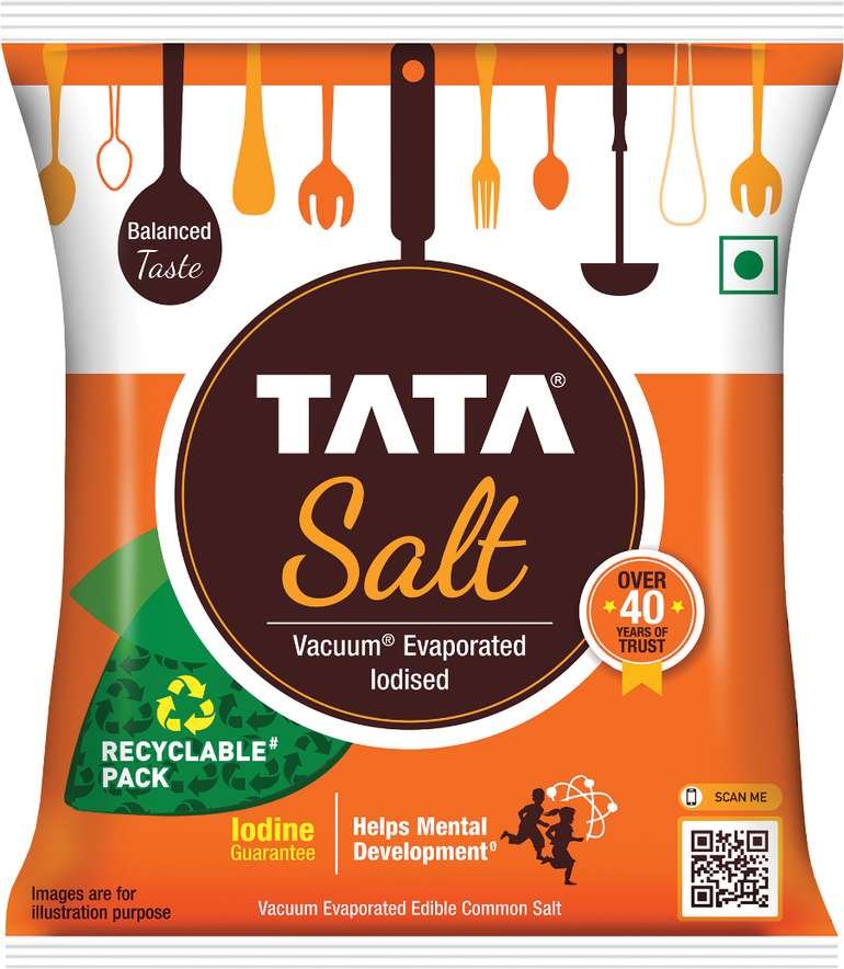 Tata Salt (Vacuum Evaporated Iodised) 1kg
