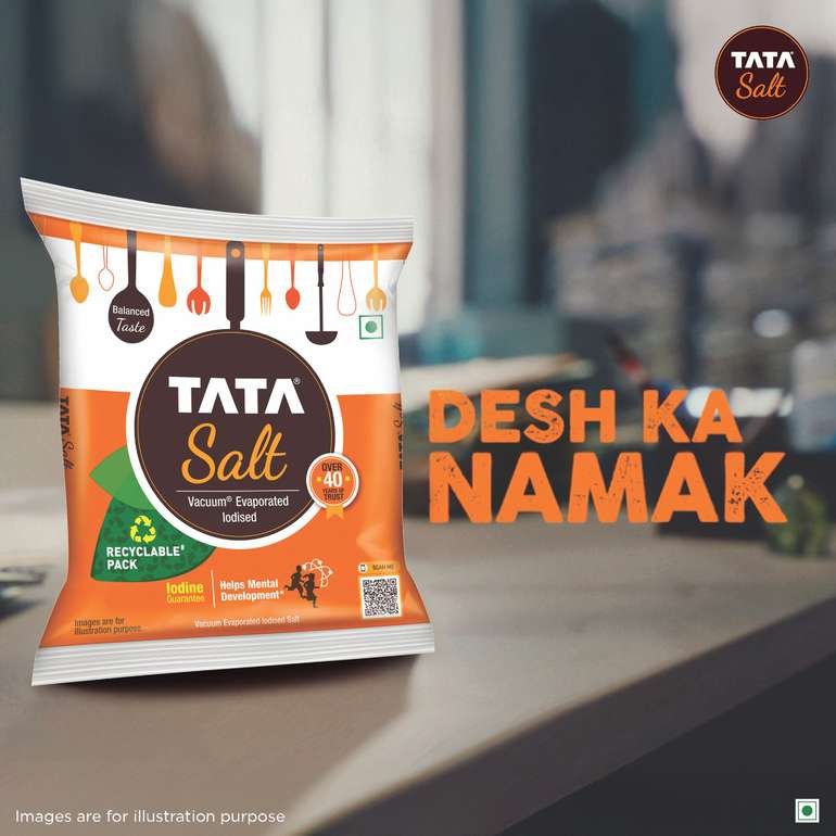 Tata Salt (Vacuum Evaporated Iodised) 1kg