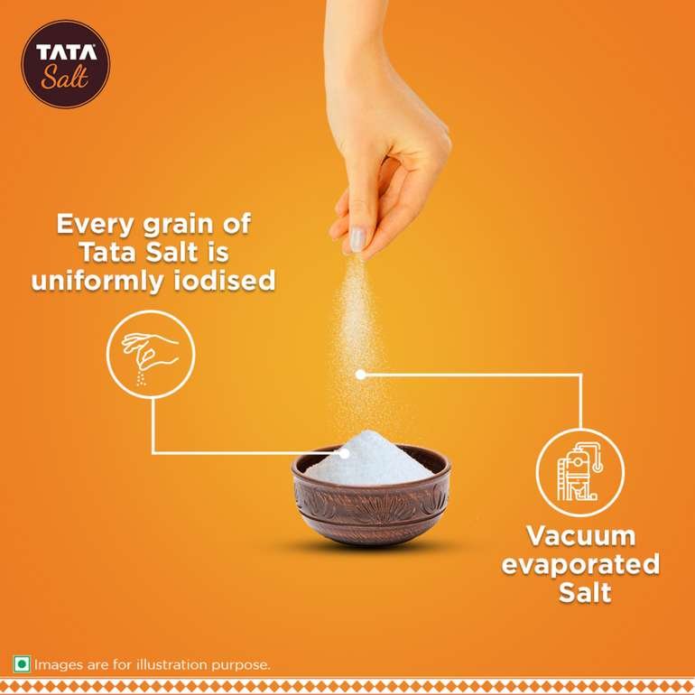 Tata Salt (Vacuum Evaporated Iodised) 1kg