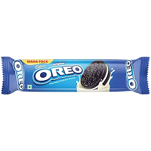Cadbury Oreo Original Vanilla Flavoured Chocolatey Sandwich Biscuits, 116.25 g