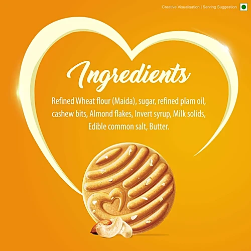 Sunfeast Mom's Magic Cashew Almond Cookies, 51.1 g