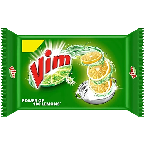 Vim New Superfast Vim Dishwash Bar, 130 g