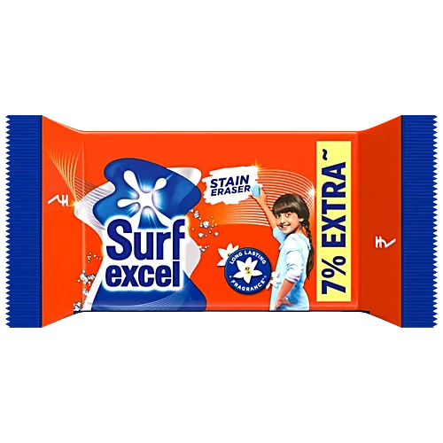 Surf Excel Detergent Bar, 90 g