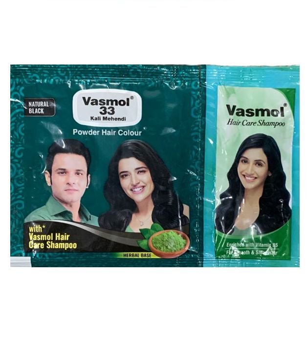 Vasmol 33 Kesh Kala Powder Hair Colour