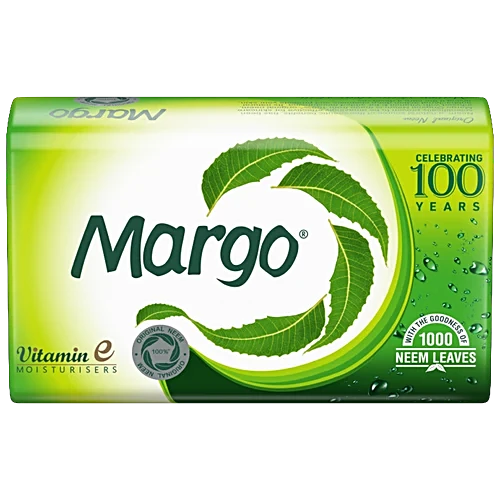 Margo Original Neem Soap With Goodness Of 1000 Neem Leaves, 100 g Pouch