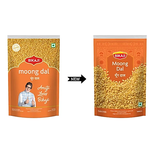 Bikaji Moong Dal - Salty Fried, 400g Pouch