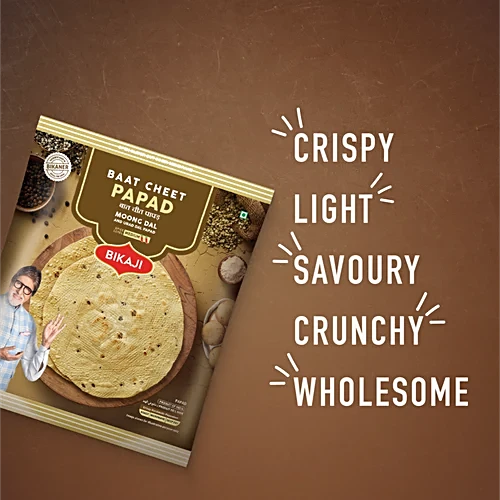 Bikaji Papad - Baat Cheet,250g