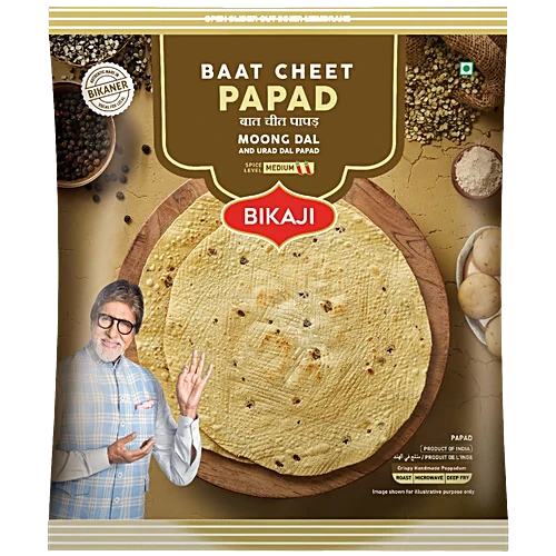 Bikaji Papad – Baat Cheet,250g
