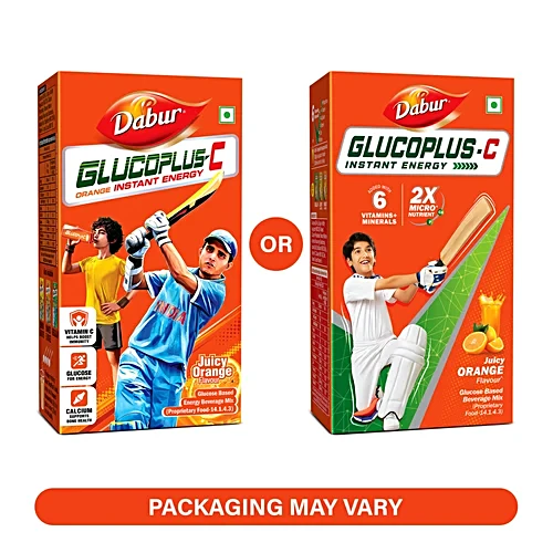 Dabur Glucoplus-C Instant Glucose - Juicy Orange Flavour, 1 kg