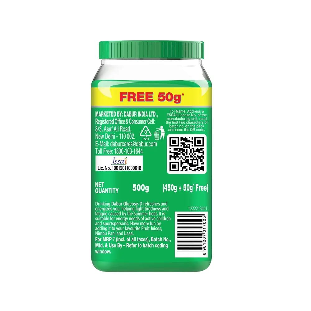 Glucon-D Glucon-D with Glucose, Calcium, Vitamin C & Sucrose | Nutrition Booster, 500 gm Powder