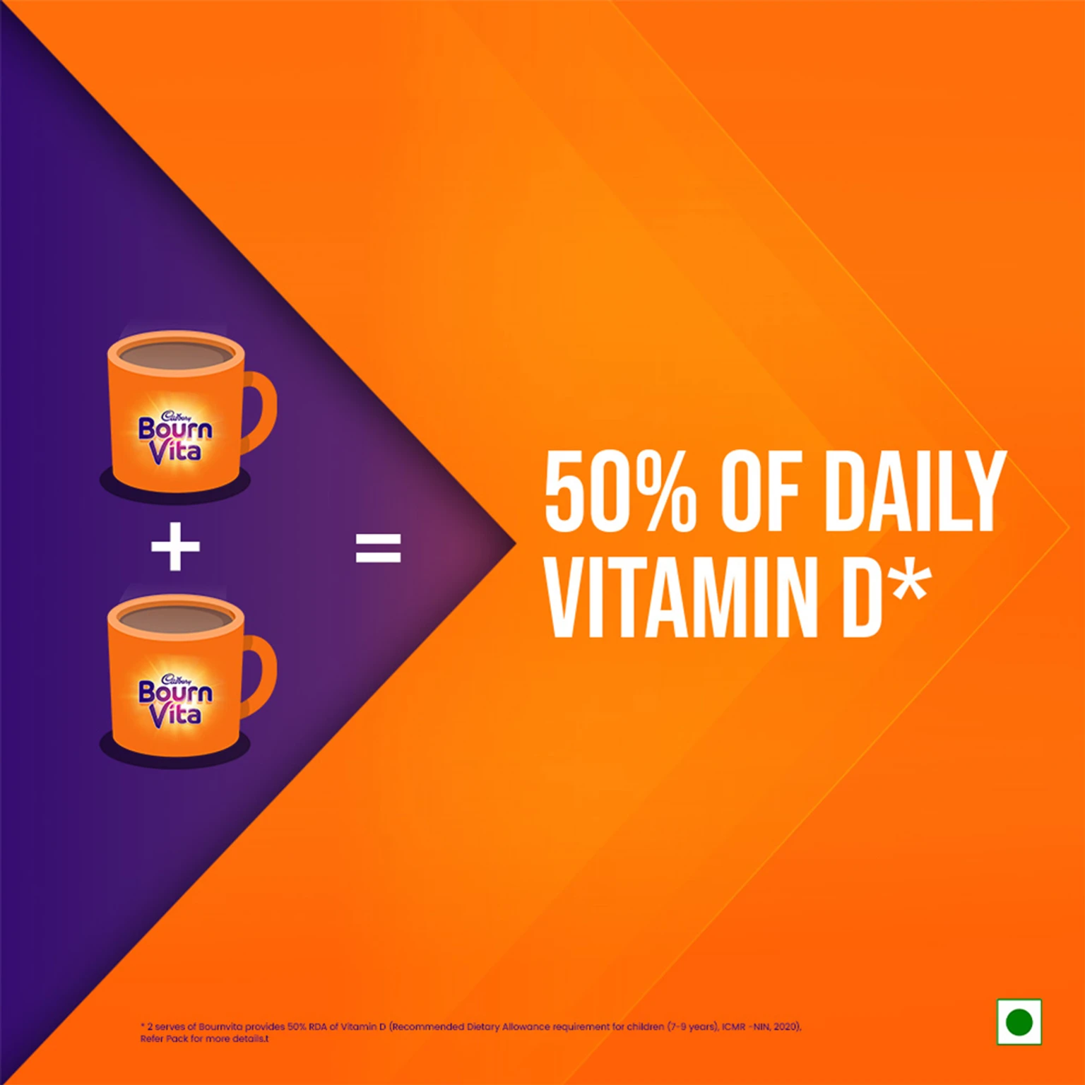 Bournvita Bourn Vita Nutri Nutrition Drink 500g