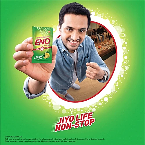 Eno Fruit Salt Lemon Flavour 5g