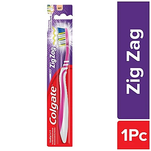 Colgate Toothbrush – ZigZag, Soft Bristles, 1 pc