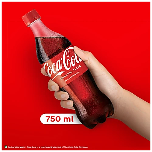 Coca Cola Soft Drink, 750 ml