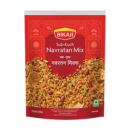Bikaji Navarattan Mix – Sub-Kuch, Spicy, 400 g Pouch