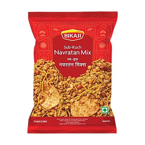 Bikaji Navarattan Mix – Sub-Kuch, Spicy, 200 g Pouch
